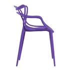 Kit - 8 X Cadeiras Masters Allegra - Roxo