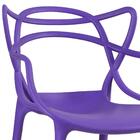 Kit - 8 X Cadeiras Masters Allegra - Roxo