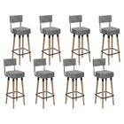 Kit 8 banquetas Barcelona Alta 70cm - Salaone