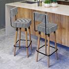 Kit 8 banquetas Barcelona Alta 70cm - Salaone