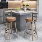 Kit 8 banquetas Moscou Alta 70cm - Salaone