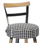 Kit 8 banquetas Moscou Alta 70cm - Salaone