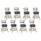 Kit 8 cadeiras Moscou Baixa 50cm - Salaone