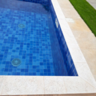 Kit 8pçs Borda Atérmica Piscina 50x20x1,5cm Malibu  Fendi- Ar