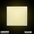 Kit 8un Painel Led Taschibra Embutir Quadrado 24w 3000k