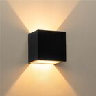 KIT 9 Arandela 2 Fachos Slim Marrom + LED G9 5w 3000K Bivolt