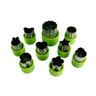 Kit 9 Cortadores De Massa Biscoitos Desenhos Decorados