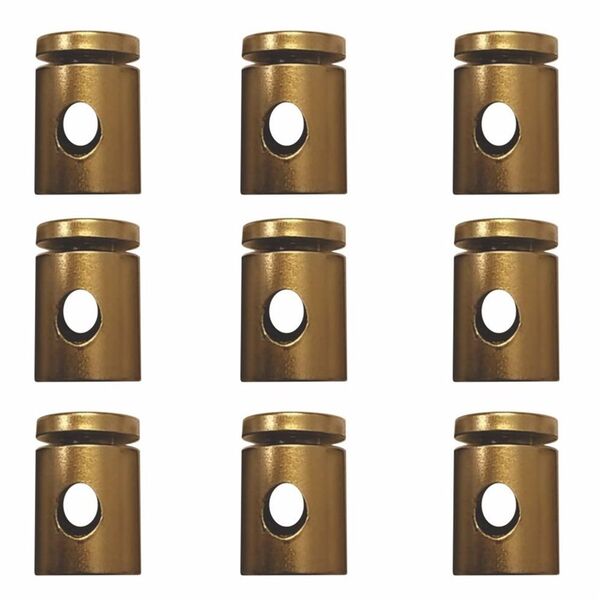 Kit-9 Desviador De Cabo Para Lustres E Pendentes E Luminária