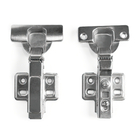 Kit 9 Dobradiças Inox Curva Com Amortecedor 35mm