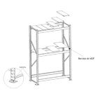 Kit 9 Mini Porta Pallet 250 Kg 180x200x60 (cxlxp)