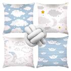 Kit 9 Peças Almofadas Digitais, Nó E Refil - 46