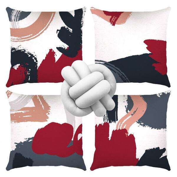 Kit 9 Peças Almofadas Digitais, Nó E Refil - 50