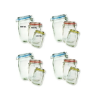 Kit 9 Sacos Zip Lock Hermético Reutizável - Clink