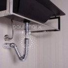 Kit 9 Sifão Sanfonado Cromado Cozinha Pia Banheiro Tanque