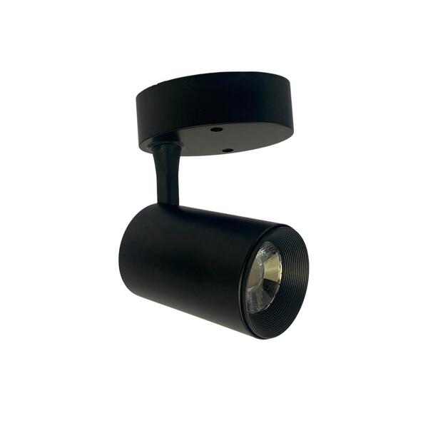 Kit 9 Spot Sobrepor C/ Led 7w 4000k Preto