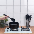 Kit 9 Utensílios De Cozinha De Silicone Completo Multiuso - O