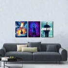 Kit  3 Placas Decorativas John Wick