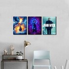 Kit  3 Placas Decorativas John Wick