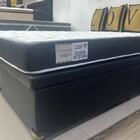 Kit  Cama Baú Bipartido Casal 1 38 X 1 88 Diversas Cores + Co