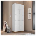 Kit  Escritório Conjunto 4 Peças Cubic Branco Caemmun