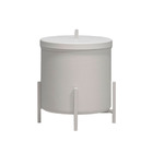 Kit  Para Banheiro Lixeira Suporte Papel Higiênico - Lixeira