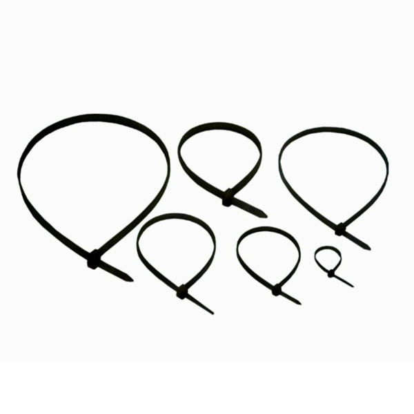 Kit Abraçadeira De Nylon Preta 2,5x160mm 1000 Unidades