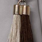 Kit Abraçadeiras De Cortina Corda Com Pingente Unic 02 Peças