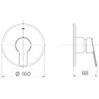 Kit Acabamento Monocomando Para Chuveiro Ap/bp 3/4' Chess/gal