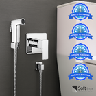 Kit Acabamento Registro Monocomando P/ Ducha + Ducha Higiênic