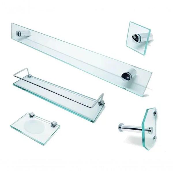 Kit Acessório 5 Peças Reto - Incolor - Dahora