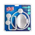 Kit Acessorio De Banho 4pçs Branco Lavello Herc