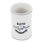 Kit Acessório para Bancada Branco em Cerâmica 3 peças Bath Espressione Mabruk