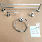 Kit Acessorio Para Banheiro Inox 304 Cromado Não É Plástico 4