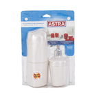 Kit Acessórios 2 Peças de Bancada para Banheiro Pérola KBB1 Astra