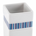 Kit Acessórios  de Bancada 4 Peças Louça Nice Branco