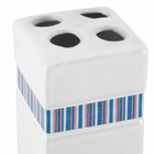 Kit Acessórios  de Bancada 4 Peças Louça Nice Branco