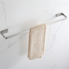 Kit Acessórios Banheiro 4 Peças - Aço Inox Escovado