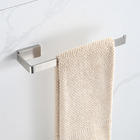 Kit Acessórios Banheiro 4 Peças - Aço Inox Escovado