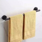 Kit Acessórios Banheiro 4 Peças Inox 304 Black B1011b Preto