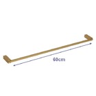 Kit Acessórios Banheiro 5 Peças Quartzo Gold Fosco Fani