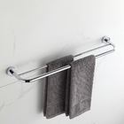 Kit Acessórios Banheiro Cromado Completo 8 Pçs Toalheiro Etc