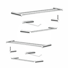 Kit Acessórios Banheiro Duplo (2 Kits) 8 Peças Plus 524lp2