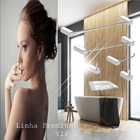 Kit Acessórios Banheiro em Aço Inox 6 Pçs 305VIP Grego