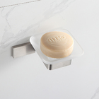 Kit Acessórios Banheiro Escovado Saboneteira Toalheiro 5pçs