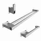 Kit Acessórios Banheiro/lavabo [3 Peças] Aço Inox 304 [r3e]
