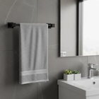 Kit Acessórios Banheiro/lavabo [4 Peças] Aço Inox 304 Preto F