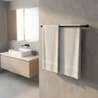 Kit Acessórios Banheiro/lavabo [5 Peças] Aço Inox 304 Preto F