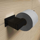 Kit Acessórios Banheiro/lavabo [6 Peças] Aço Inox 304 Preto F