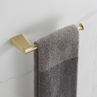 Kit Acessórios Banheiro Luxo Dourado Escovado 4pçs Lavatório