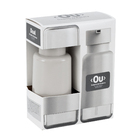 Kit Acessrios de Bancada para Banheiro 2 Peas Bege Dual OU
